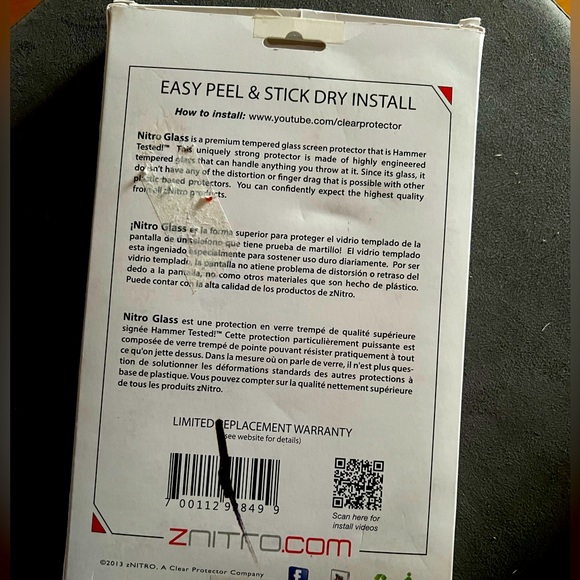 iPad mini trempered glass protector - Picture 2 of 2